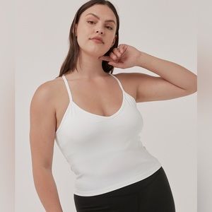 Pact Everyday Shelf Bra Cropped Camisole (L)